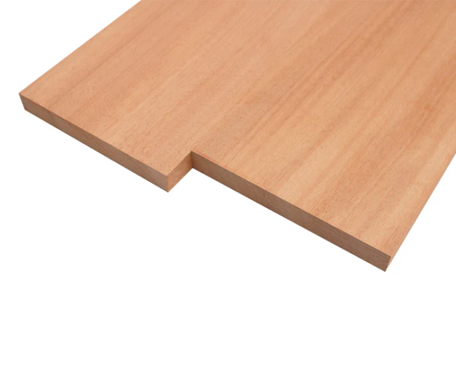 different colors of okoume wood