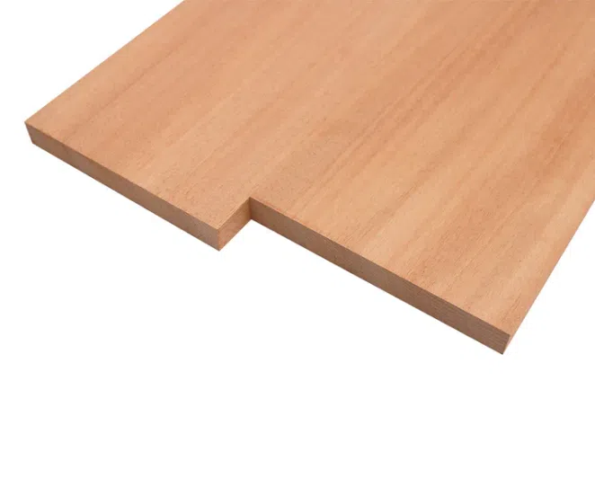 different colors of okoume wood