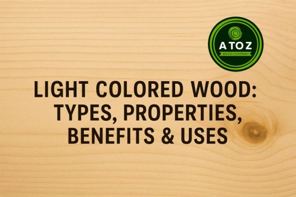 light colored wood properties, types and uses
