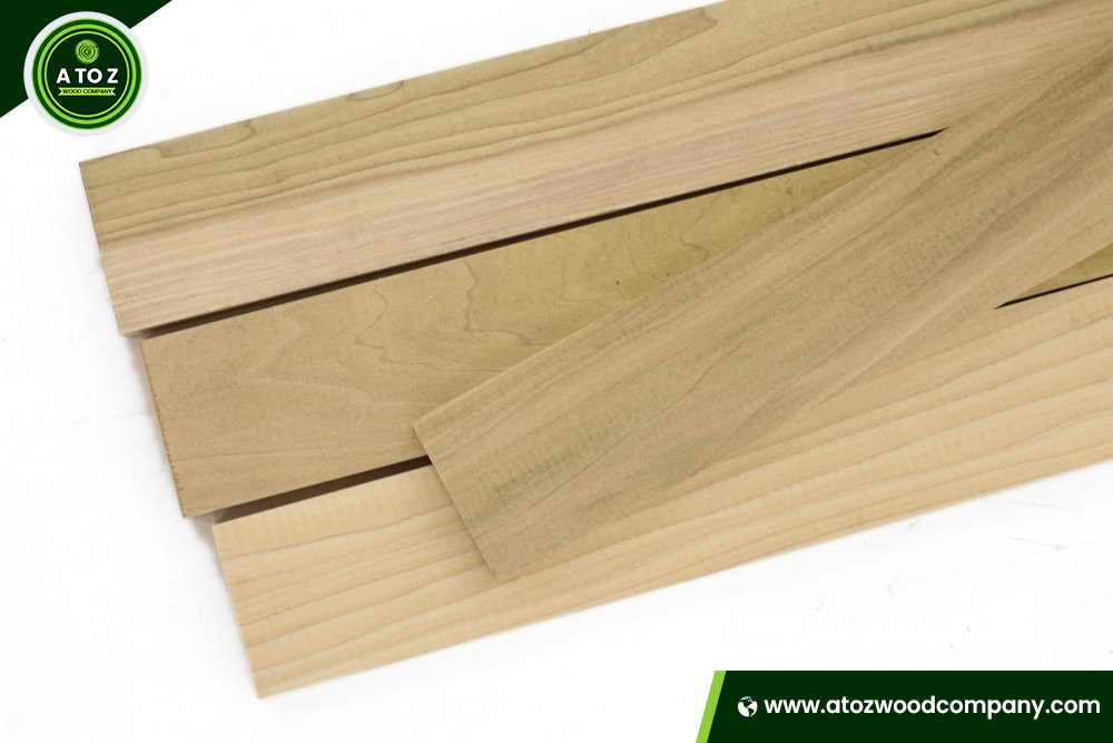 different colors of poplar wood