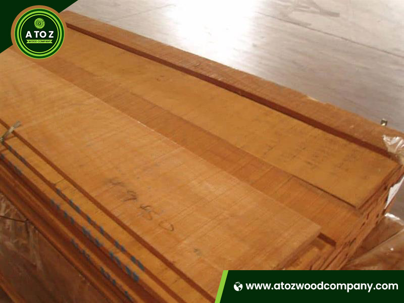 Different colors of Afromosia