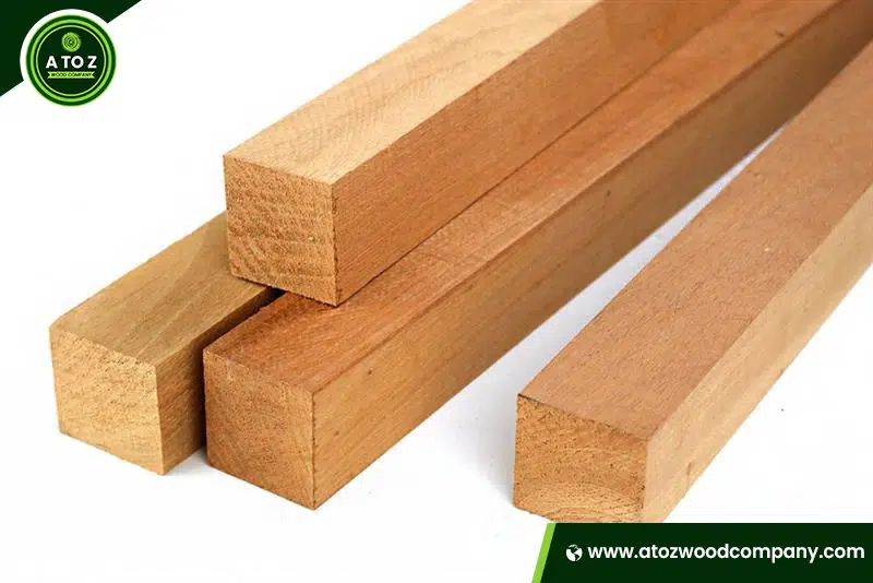 different colors of mahogany wood