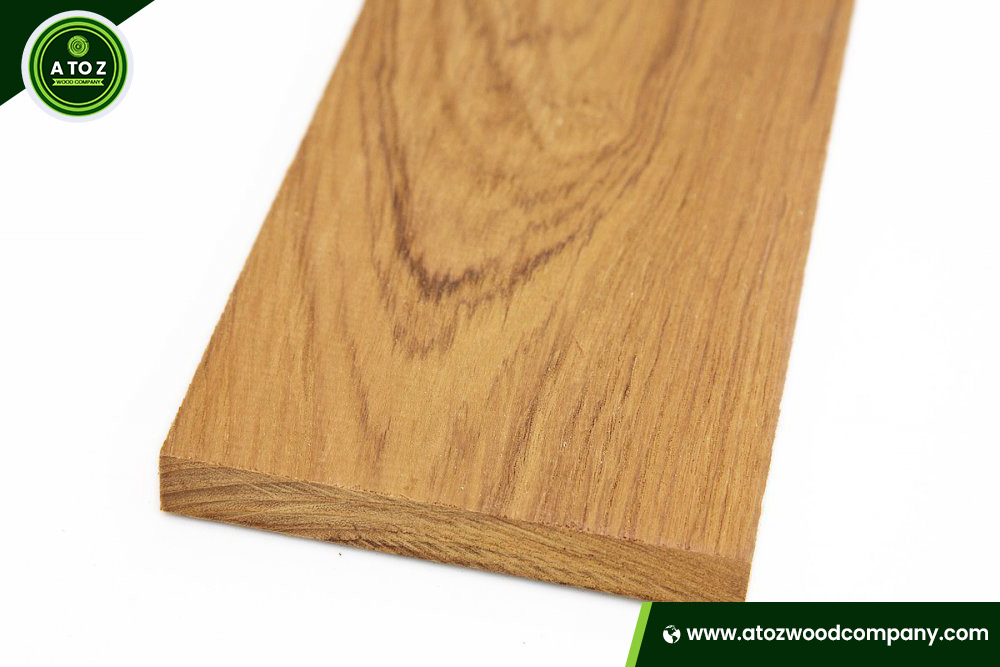 different color teak wood