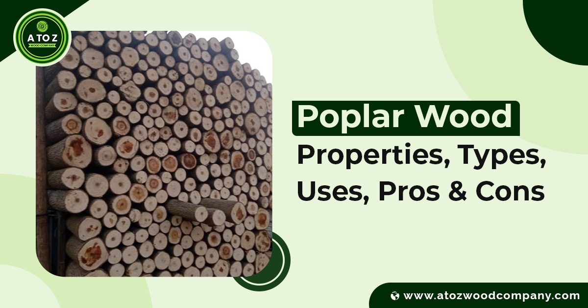 poplar wood properties, types and uses
