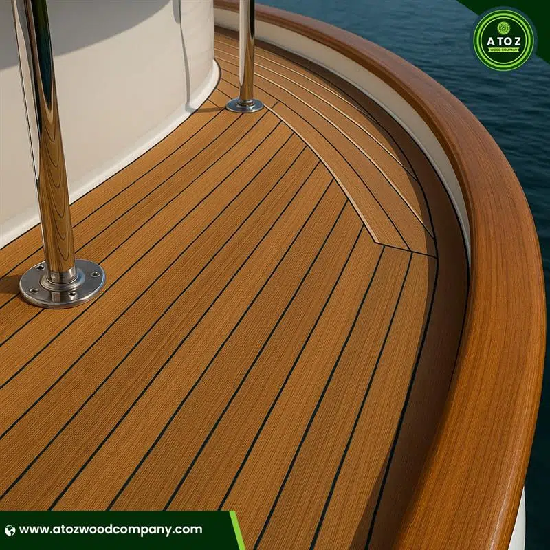 afromosia decking board