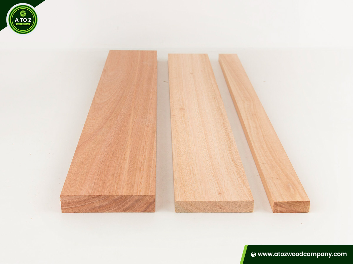 different color eucalyptus wood