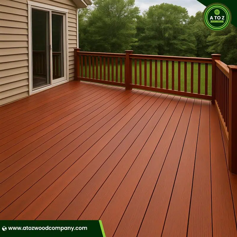 mahogany decking board