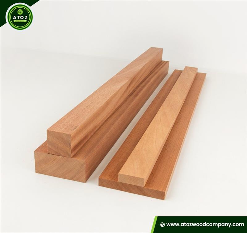 different colors of sapele wood