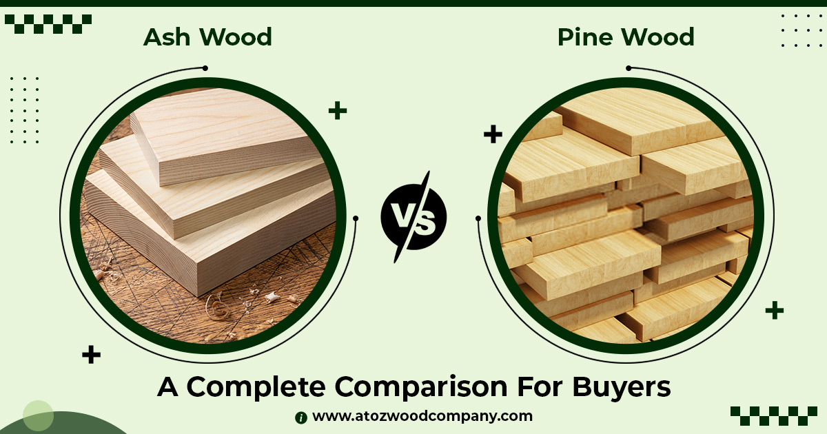 ash vs pine wood