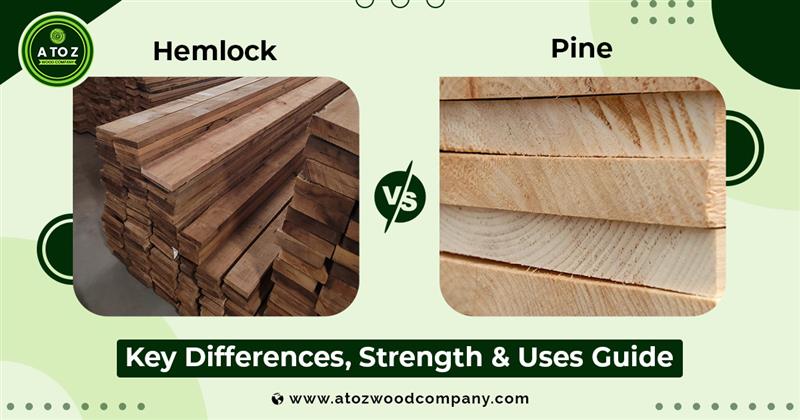 hemlock vs pine wood