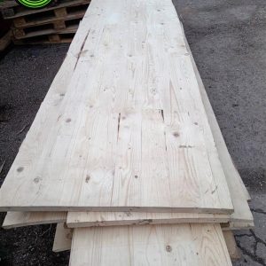white pine slabs