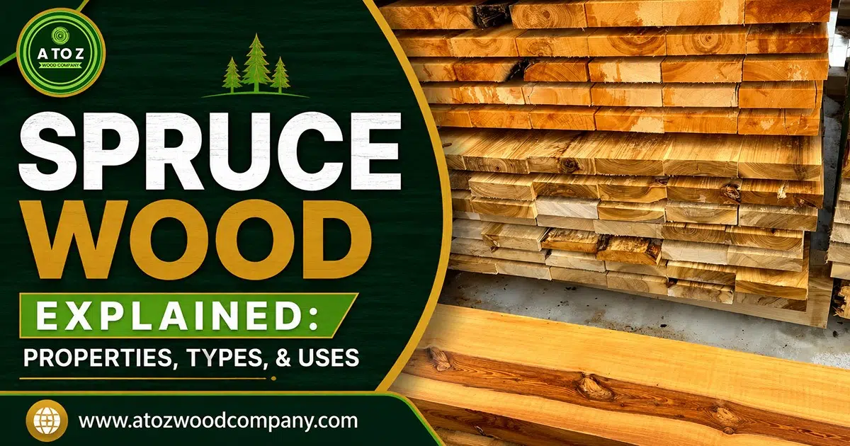 spruce wood properties, types and uses