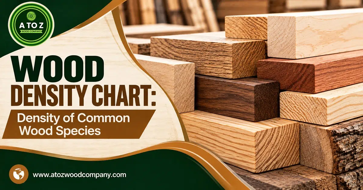 wood density chart
